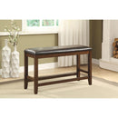  Furniture of America Brockton II Counter Height Bench CM3355PBN IMAGE 4