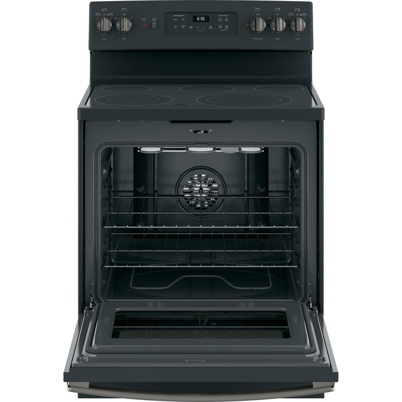 GE 30-inch Freestanding Electric Range with Convection JB655FKDS IMAGE 2