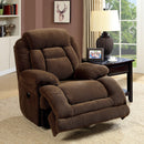  Furniture of America Grenville Power Fabric Recliner CM6010CH-PM IMAGE 2