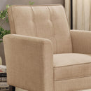  Furniture of America Amelie Stationary Fabric Accent Chair CM-AC6545BG IMAGE 2