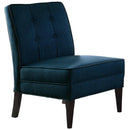  Furniture of America Deandra Stationary Fabric Accent Chair CM-AC6544BL IMAGE 1