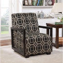  Furniture of America Fermoy Stationary Fabric Accent Chair CM-AC6383PA IMAGE 3