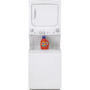 GE Stacked Washer/Dryer Electric Laundry Center GUV27ESSMWW IMAGE 2