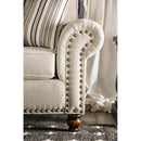  Furniture of America Calloway Stationary Fabric Loveseat SM8111-LV IMAGE 4
