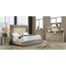  Furniture of America Markos King Upholstered Panel Bed CM7393EK-BED IMAGE 5