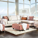  Furniture of America Esmay Fabric 2 pc Sectional SM8115-SECT IMAGE 1