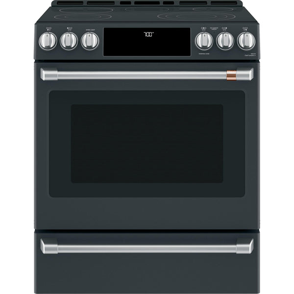 Café 30-inch Slide-in Electric Range with Warming Drawer CES700P3MD1 IMAGE 1
