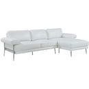  Furniture of America Eilidh Leatherette 2 pc Sectional CM6422WH-SECT IMAGE 2