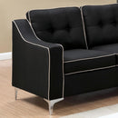  Furniture of America Glenda II Fabric 4 pc Sectional CM6851BK-SECTIONAL IMAGE 2