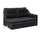  Furniture of America Glenda II Fabric 4 pc Sectional CM6851BK-SECTIONAL IMAGE 6