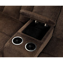  Furniture of America Maybell Reclining Fabric 3 pc Sectional CM6773BR-SECTIONAL IMAGE 3