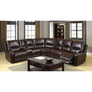  Furniture of America Keystone Bonded Leather Match 4 pc Sectional CM6559-PK IMAGE 1