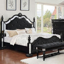  Furniture of America Azha Queen Poster Bed CM7194BK-Q-BED IMAGE 1