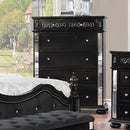  Furniture of America Azha 6-Drawer Chest CM7194BK-C IMAGE 1