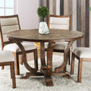  Furniture of America Round Isabelle Dining Table CM3395A-RT IMAGE 1