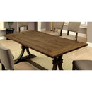  Furniture of America Gomeisa Dining Table with Trestle Base CM3826T-TABLE IMAGE 3