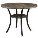  Furniture of America Round Kaitlin Counter Height Dining Table CM3323RPT IMAGE 1