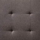  Furniture of America Oona Fabric Twin Ottoman CM2543GY IMAGE 3