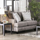  Furniture of America Erika Stationary Fabric Loveseat SM6420-LV IMAGE 1