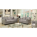  Furniture of America Ysabel Stationary Fabric Loveseat CM6716GY-LV-PK IMAGE 3