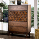  Furniture of America Kallisto 5-Drawer Chest CM7582C IMAGE 1