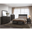  Furniture of America Clotilde California King Panel Bed with Storage CM7553CK-BED IMAGE 5