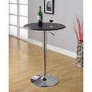  Furniture of America Round Passore Pub Height Dining Table with Pedestal Base CM-BT6908 IMAGE 2