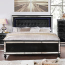  Furniture of America Brachium King Upholstered Panel Bed CM7977BK-EK-BED IMAGE 2