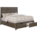  Furniture of America Asterope California King Panel Bed with Storage CM7861DR-CK-BED IMAGE 1