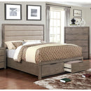  Furniture of America Ariella Full Panel Bed with Storage CM7862DR-F-BED IMAGE 2