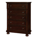  Furniture of America Castor 5-Drawer Chest CM7590CH-C IMAGE 1