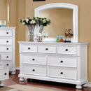  Furniture of America Castor 7-Drawer Dresser CM7590WH-D IMAGE 3