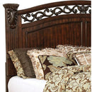  Furniture of America Cervantes King Poster Bed CM7730EK-BED IMAGE 3