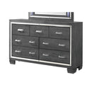 Elements International Titanium 7-Drawer Dresser TT100DR IMAGE 1