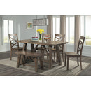 Elements International Renegade 6 pc Dinette DRN1006DS IMAGE 1