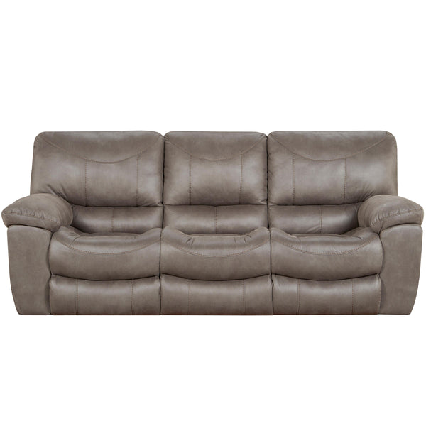 Catnapper Trent Reclining Fabric and Leather Look Sofa 1921 1153-18 IMAGE 1