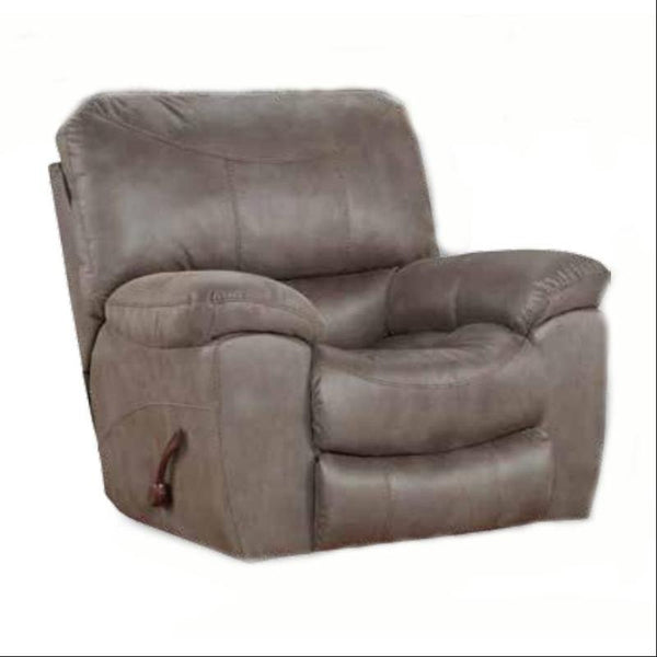 Catnapper Trent Rocker Fabric and Leather Look Recliner 1920-2 1153-18 IMAGE 1