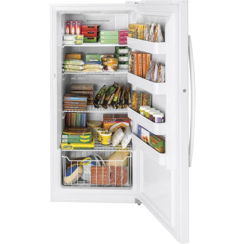 Crosley 14.1 cu.ft. Upright Freezer with LED Lighting XUF14SMRWW IMAGE 4