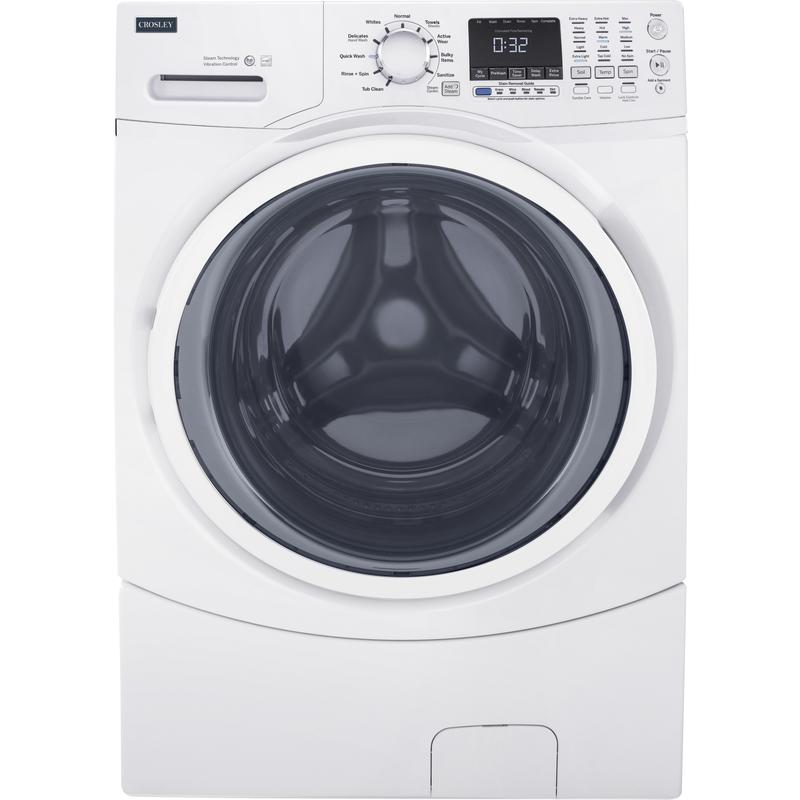 Crosley 4.5 cu.ft. Front Loading Washer with Steam YFW450SSMWW IMAGE 1