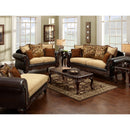 Furniture of America Doncaster Stationary Fabric Loveseat SM7430-LV IMAGE 2