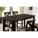  Furniture of America Lana Counter Height Table with Trestle Base CM3153PT IMAGE 3
