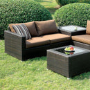  Furniture of America Outdoor Seating Sectionals CM-OS1817BR-SET IMAGE 2