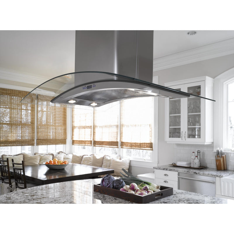 Monogram 36-inch Island Range Hood ZV925SLSS IMAGE 2