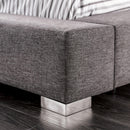  Furniture of America Canaves California King Upholstered Platform Bed CM7142DG-CK-BED IMAGE 3
