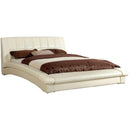  Furniture of America Vizela California King Upholstered Platform Bed CM7604IV-CK-BED IMAGE 1