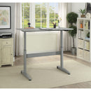  Furniture of America Office Desks Desks CM-DK6092L-GY-TABLE IMAGE 4