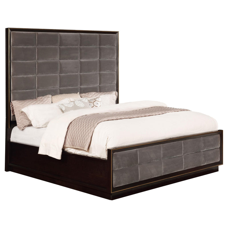 Coaster Furniture Luddington California King Upholstered Panel Bed 223261KW IMAGE 2
