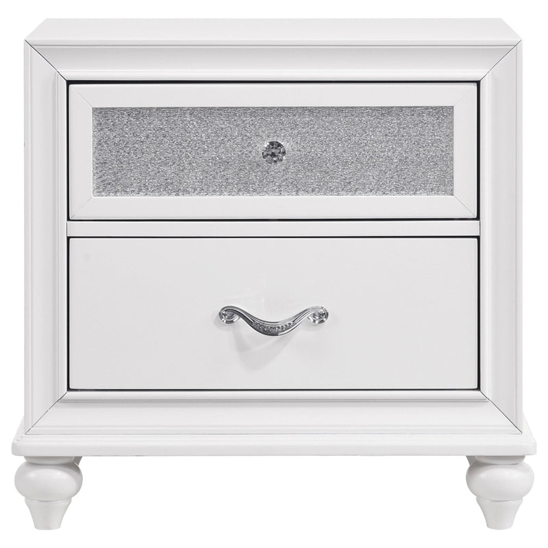 Coaster Furniture Barzini 2-Drawer Nightstand 205892 IMAGE 2