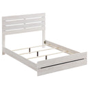 Coaster Furniture Brantford 207051KE Wood Eastern King Panel Bed - Coastal White IMAGE 1