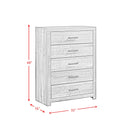 Elements International Bailey 5-Drawer Chest BY500CH IMAGE 9